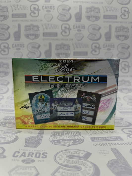 2024 Leaf Electrum Football Hobby Box