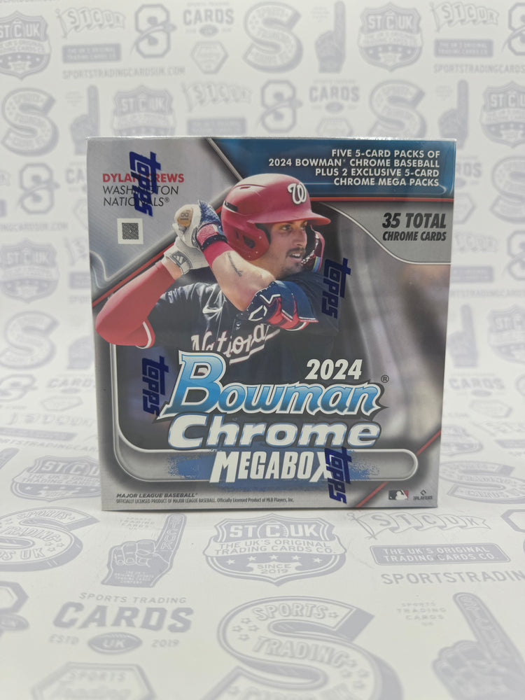 2024 Bowman Chrome Baseball Mega Box