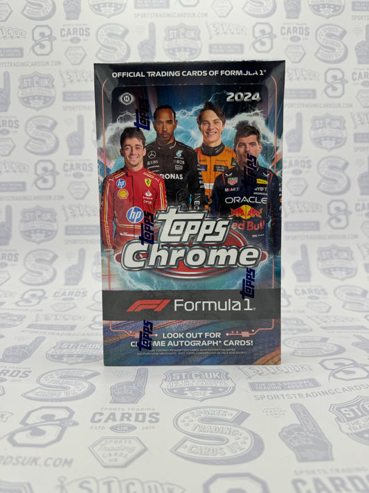 2024 Topps Chrome Formula 1 F1 Racing Hobby Box