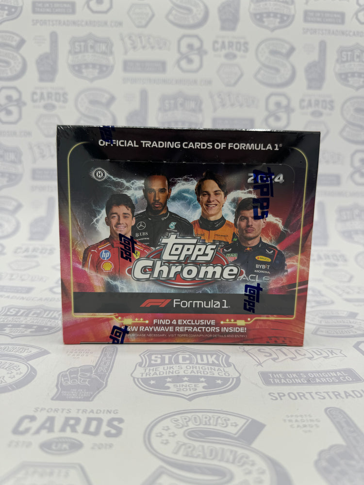 2024 Topps Chrome Formula 1 F1 Racing Qualifying Lap Box