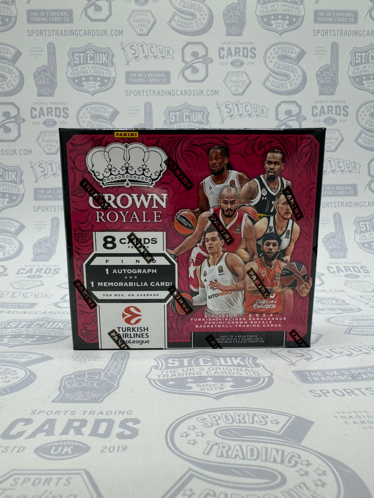 2023-24 Panini Crown Royale Euroleague Basketball Hobby Box