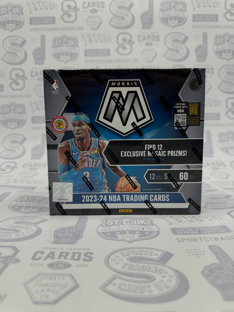 2023-24 Panini Mosaic Basketball Hobby International Box