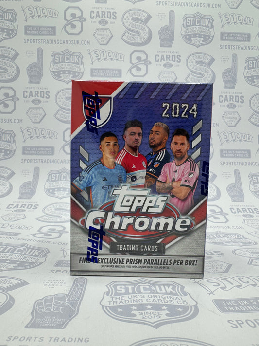 2024 Topps Chrome MLS Soccer Blaster Box