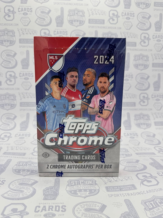 2024 Topps Chrome MLS Soccer Hobby Box