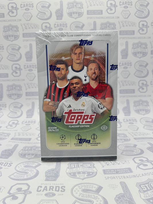 2024-25 Topps UEFA Club Competitions Soccer Hobby Box