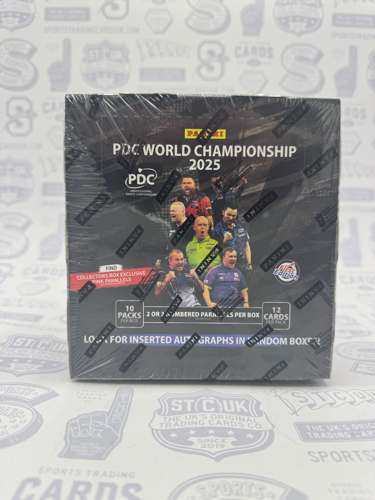 Panini PDC World Championship 2025 Trading Cards - Collectors Box