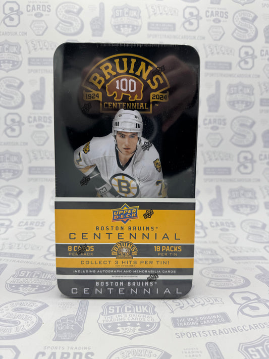 2023-24 Upper Deck Boston Bruins Centennial Hockey Hobby Box