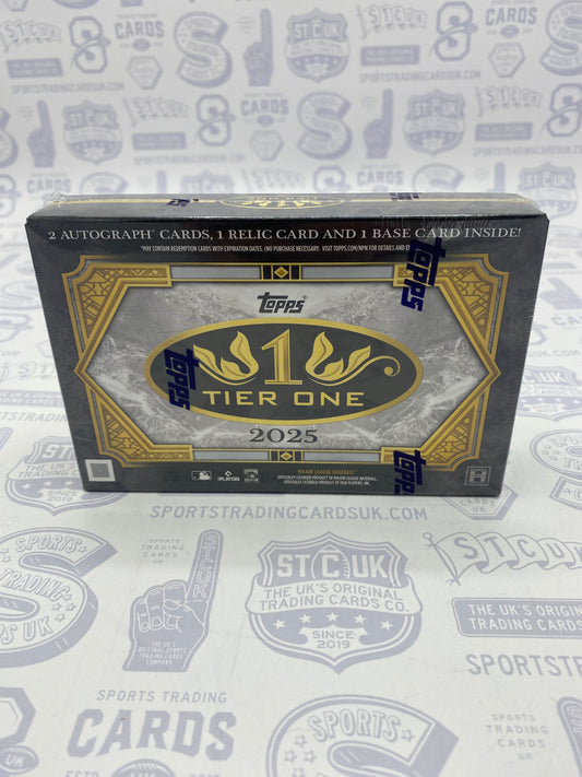 2025 Topps Tier One Baseball Hobby Box