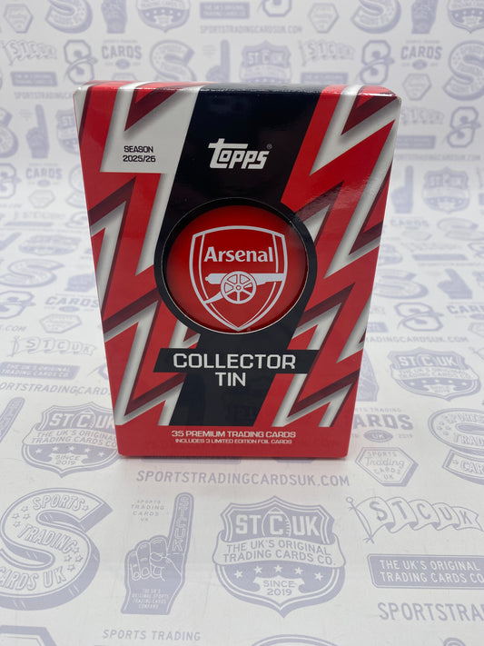 2025/26 Topps Arsenal Collector Tin