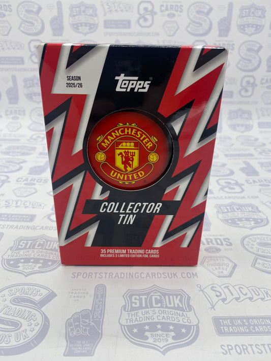 2025/26 Topps Manchester United Collector Tin