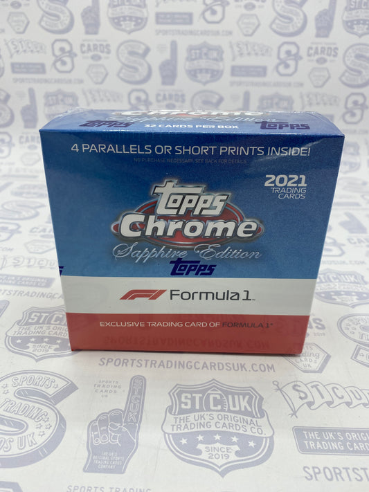 2021 Topps Formula 1 Sapphire Box