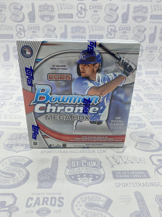 2025 Bowman Chrome Baseball Mega Box