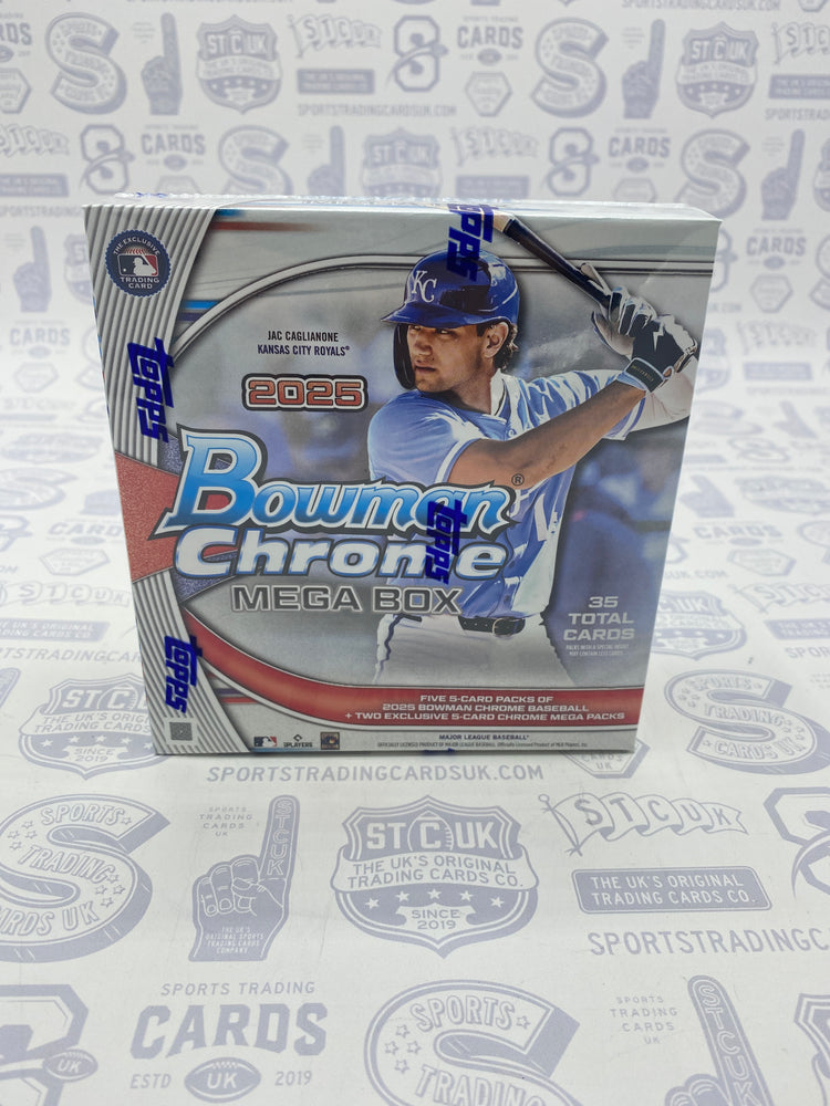 2025 Bowman Chrome Baseball Mega Box