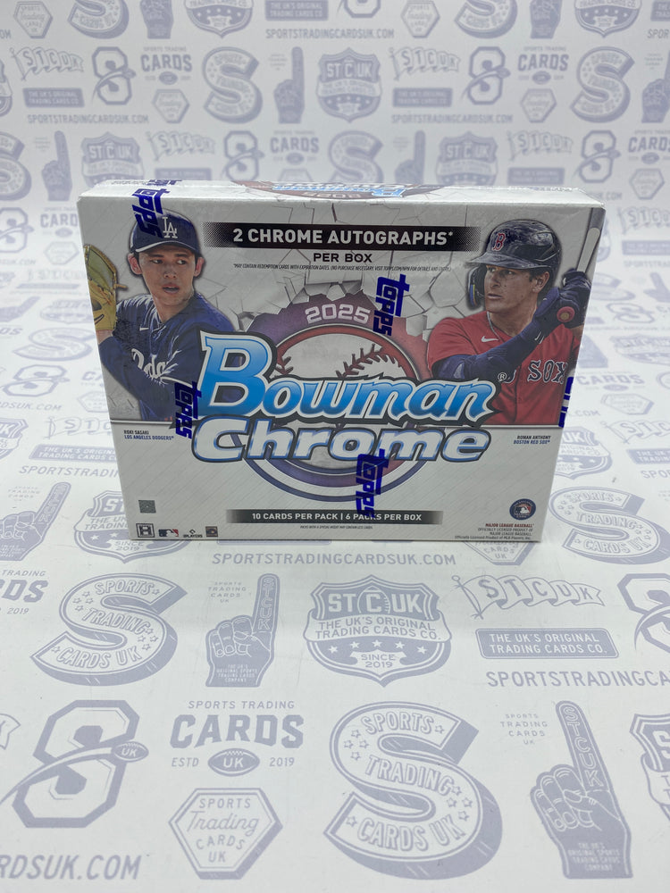 2025 Bowman Chrome Baseball Hobby Box