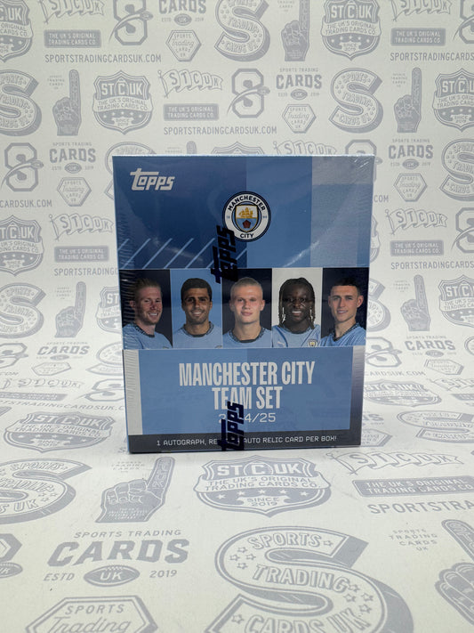 2024-25 Topps Manchester City FC Team Set