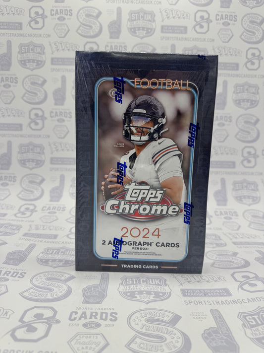 2024 Topps Chrome Football Hobby Box