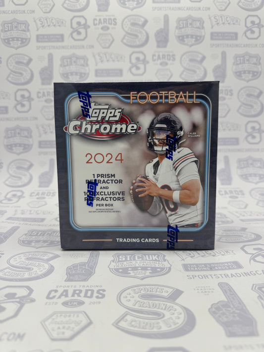 2024 Topps Chrome Football Mega Box