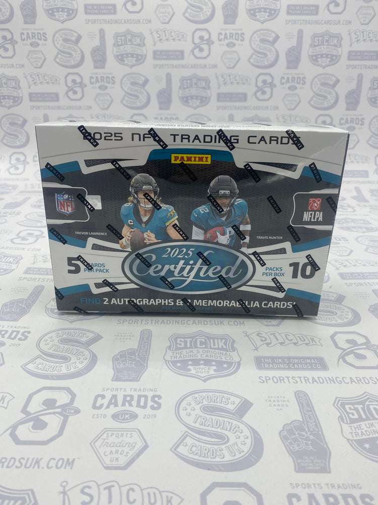 2025 Panini Certified Football Hobby Box