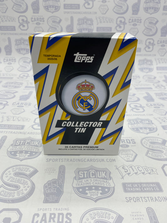2025/26 Topps Real Madrid Collector Tin