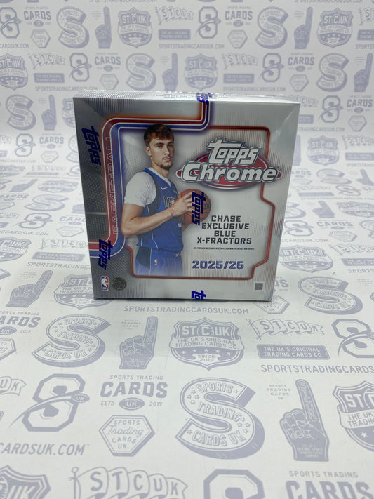 2025-26 Topps Chrome Basketball Mega Box
