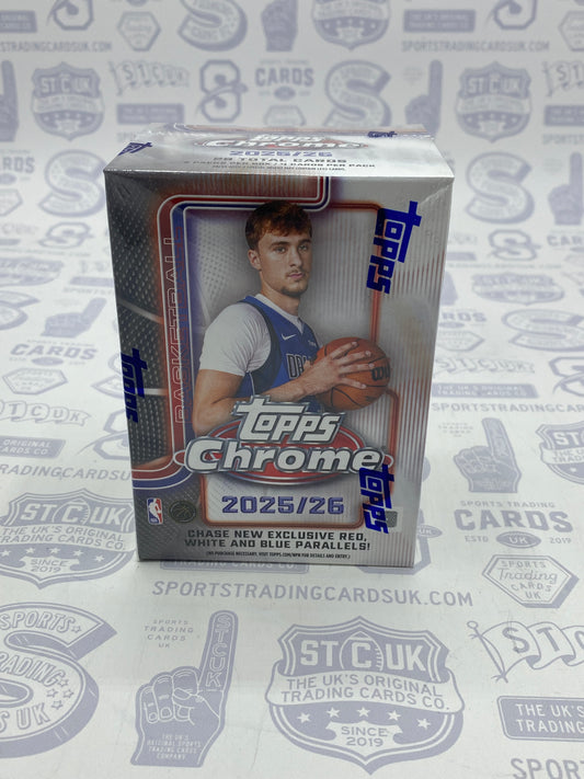 2025-26 Topps Chrome Basketball Value Box