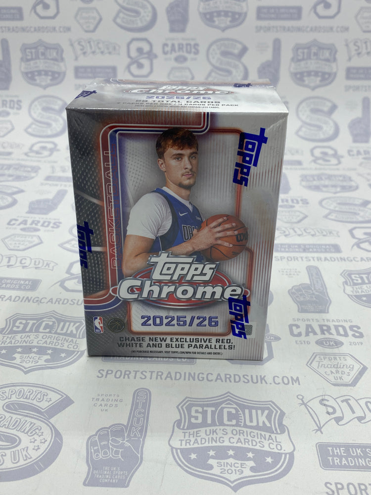 2025-26 Topps Chrome Basketball Value Box