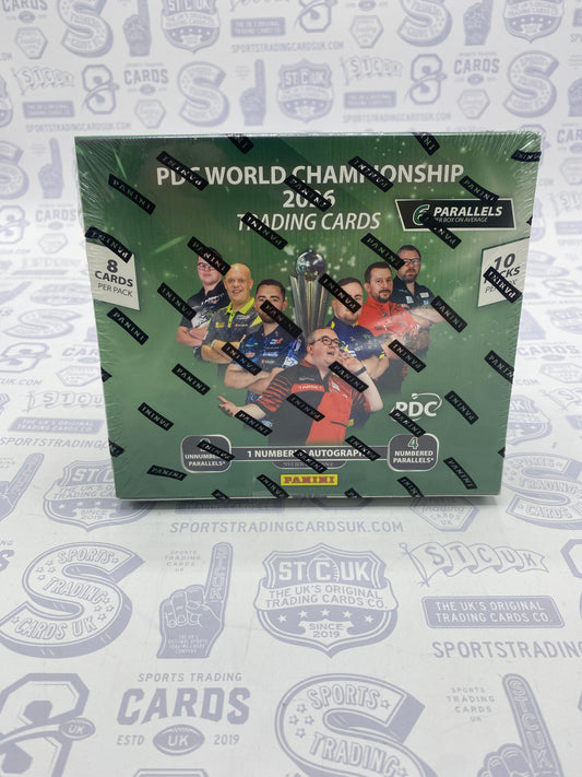 2026 Panini PDC World Championship Darts Trading Card Collection Premium Box