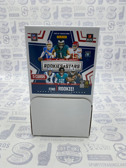 2025 Rookies & Stars Football Gravity Feed 48 Pack Box - Sports Trading Cards UK