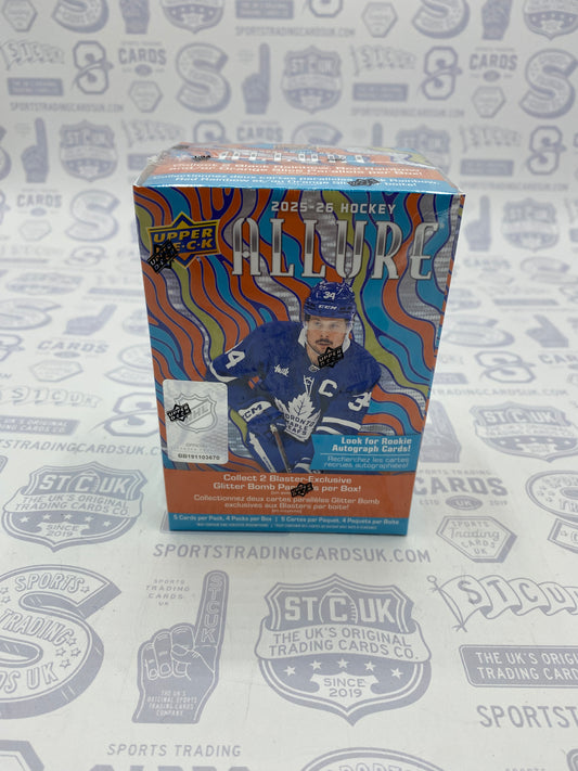 2025-26 Upper Deck Allure Hockey Blaster Box - Sports Trading Cards UK