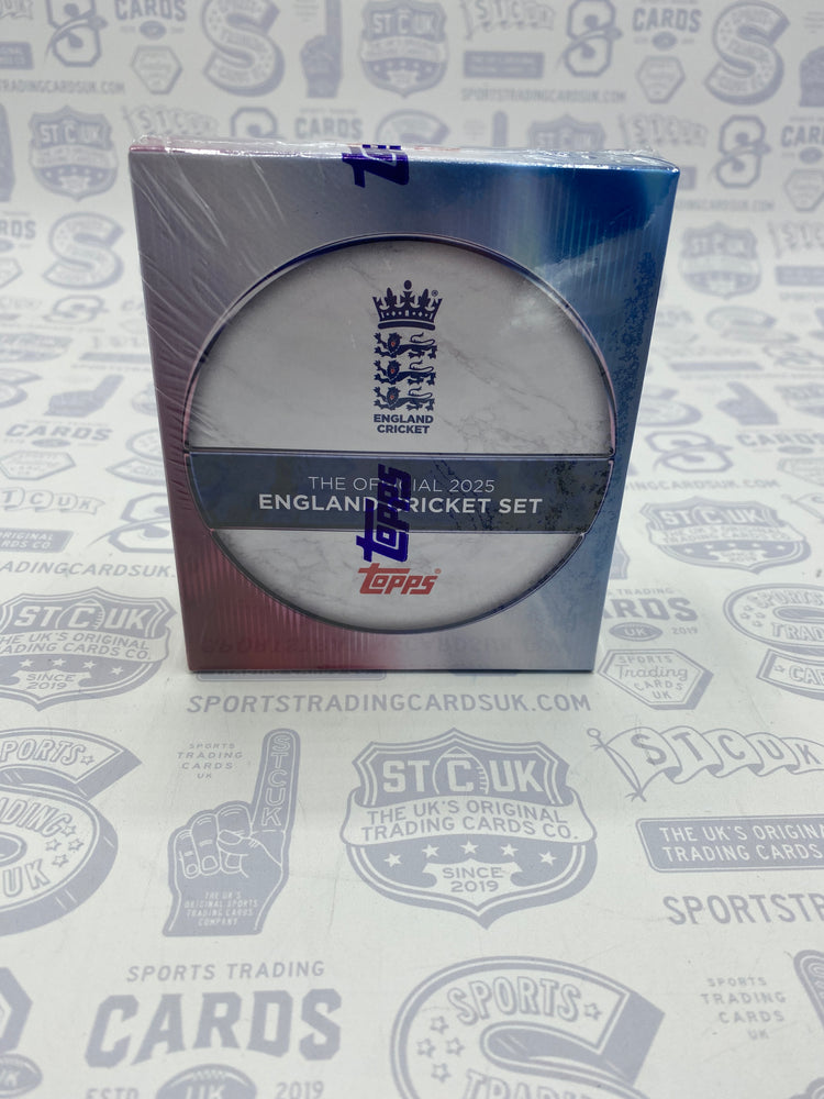 2025 Topps England Cricket Team Set