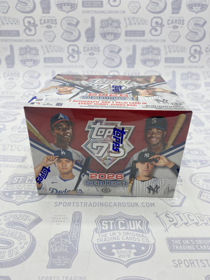 2026 Topps Series 1 Baseball Hobby Jumbo Box - Sports Trading Cards UK