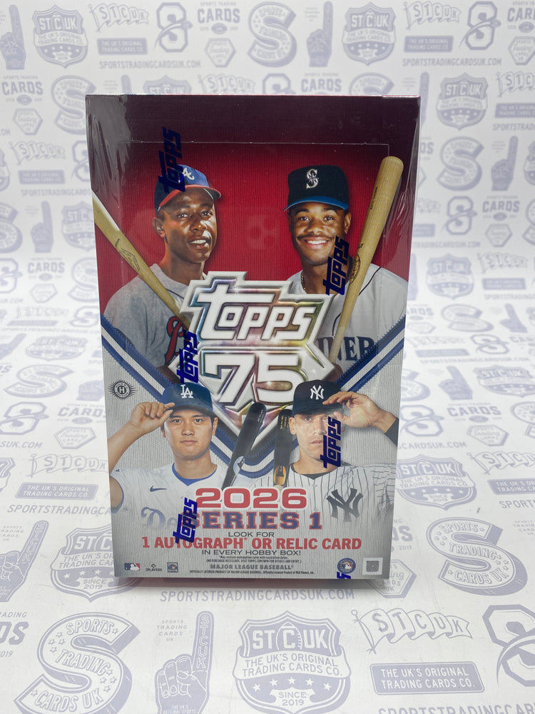 2026 Topps Series 1 Baseball Hobby Box - Sports Trading Cards UK
