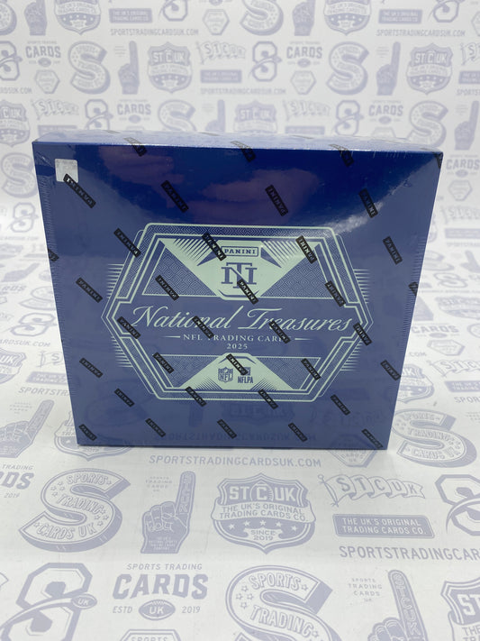 2025 Panini National Treasures Football Hobby Box - Sports Trading Cards UK
