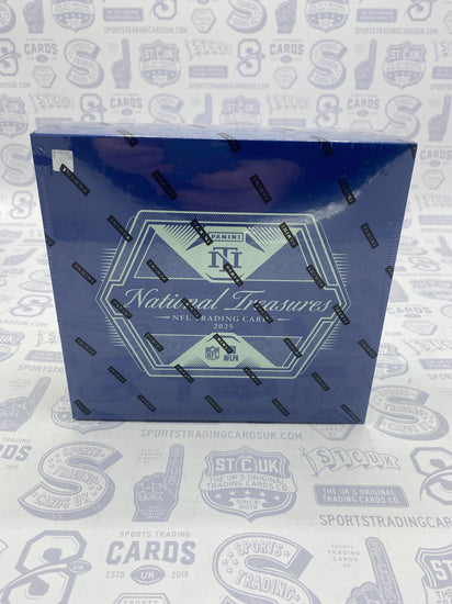 2025 Panini National Treasures Football Hobby Box - Sports Trading Cards UK