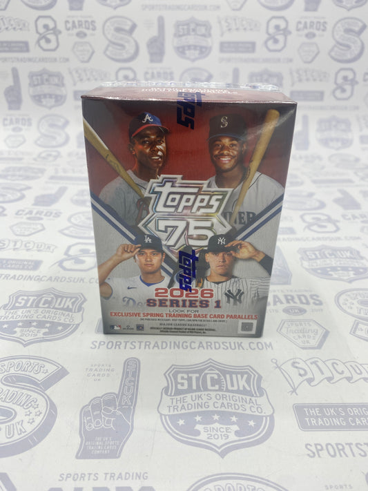 2026 Topps Baseball Series 1 Value Box - Sports Trading Cards UK