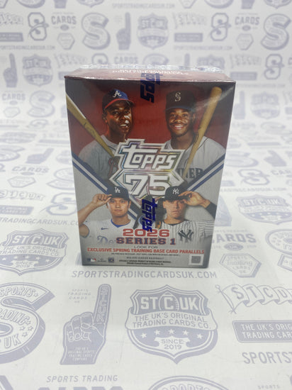 2026 Topps Baseball Series 1 Value Box - Sports Trading Cards UK