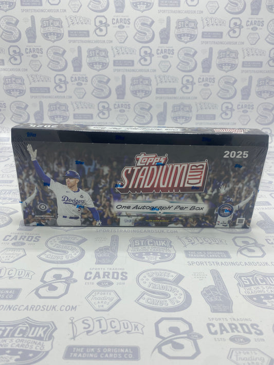 2025 Topps Stadium Club Baseball Hobby Box - Sports Trading Cards UK