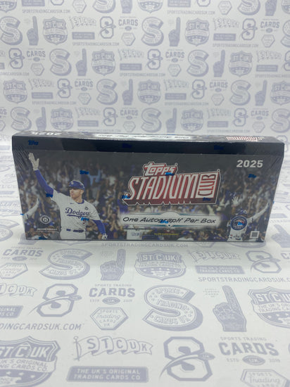 2025 Topps Stadium Club Baseball Hobby Box - Sports Trading Cards UK