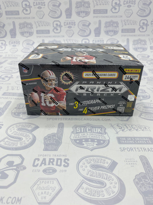 2025 Panini Prizm Black Football Hobby Box