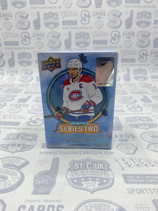 2025/26 Upper Deck Series 2 Hockey Blaster Box