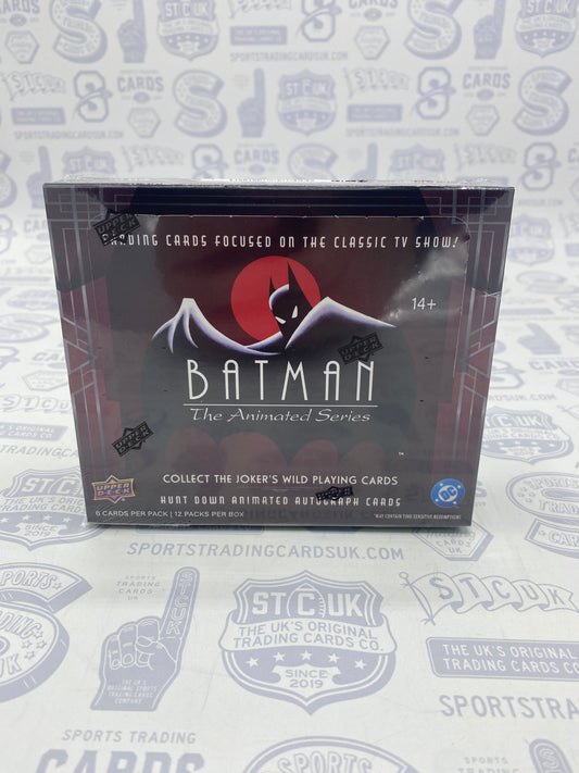 2026 Upper Deck Batman The Animated Series Hobby Box