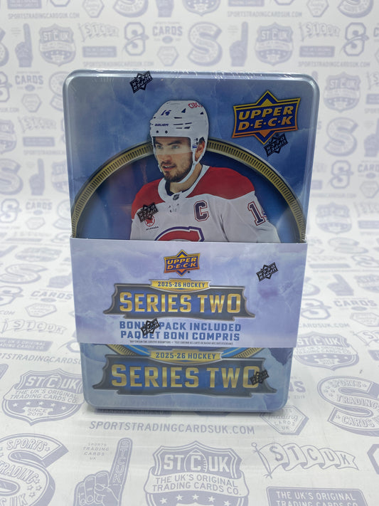 2025/26 Upper Deck Series 2 Hockey Tin
