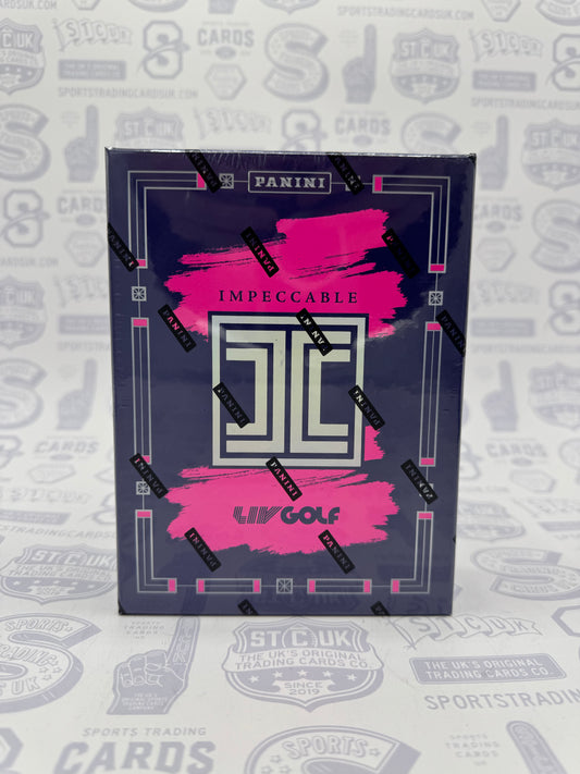 2024 Panini Impeccable LIV Golf Hobby Box