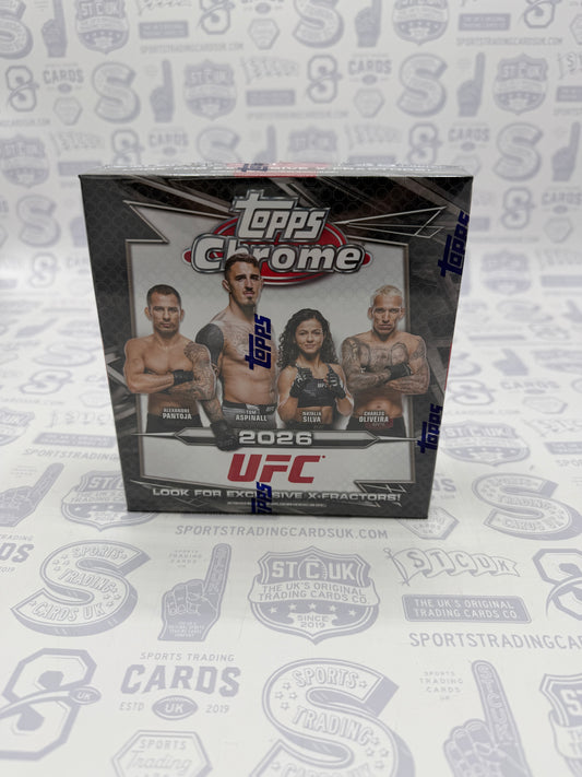 2026 Topps Chrome UFC Mega Box - Sports Trading Cards UK