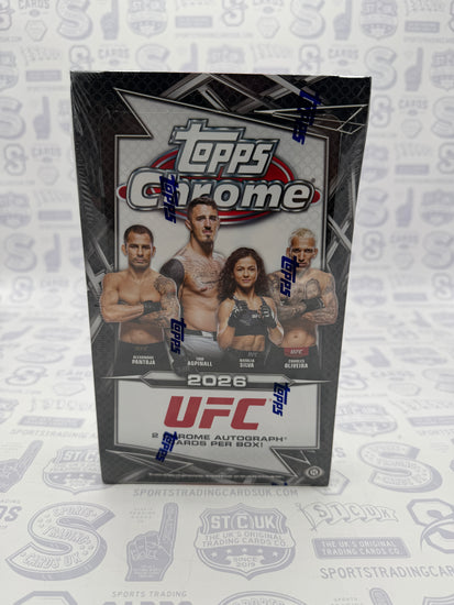 2026 Topps Chrome UFC Hobby Box - Sports Trading Cards UK