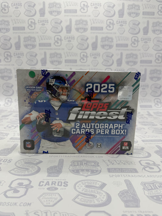 2025 Topps Finest Football Hobby Box - Sports Trading Cards UK