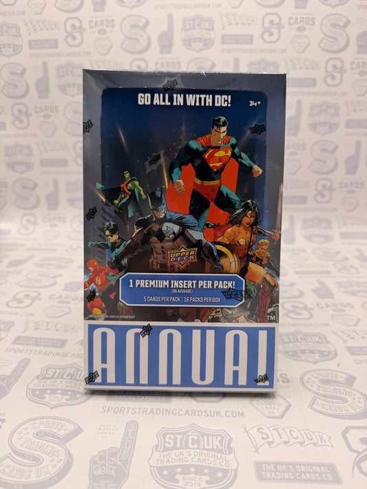 2024-25 Upper Deck DC Annual Hobby Box - Sports Trading Cards UK