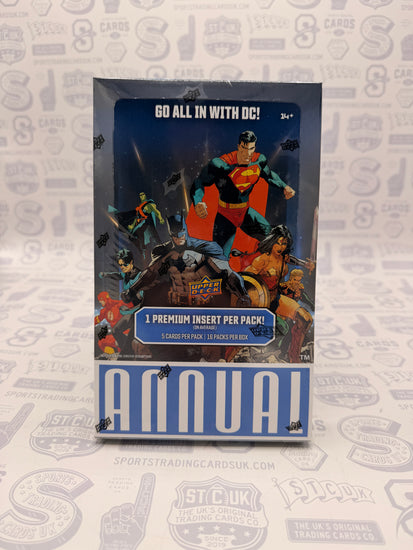 2024-25 Upper Deck DC Annual Hobby Box - Sports Trading Cards UK