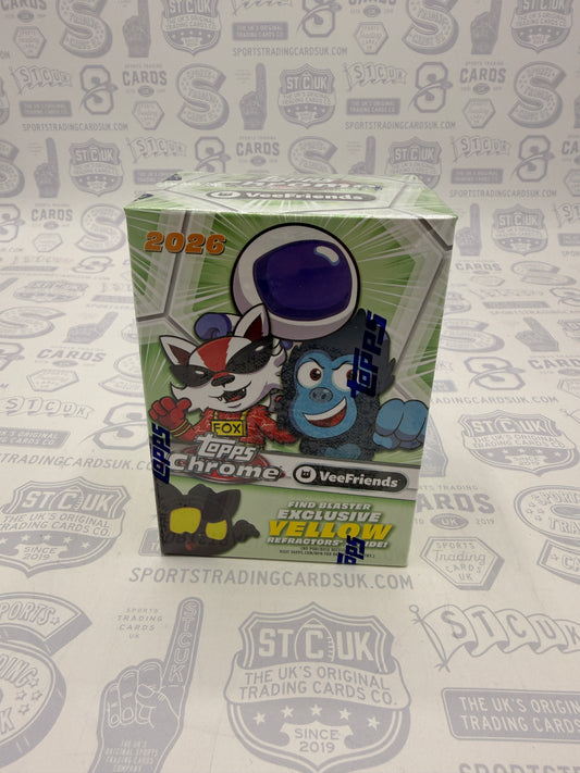 2026 Topps Chrome VeeFriends Blaster Box - Sports Trading Cards UK