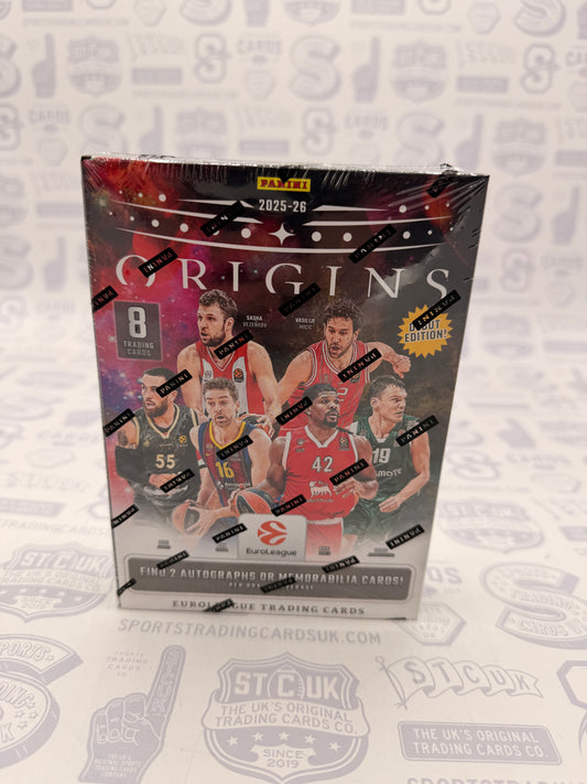 2025-26 Panini Origins EuroLeague Basketball Hobby Box